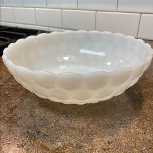 Vintage Milk Glass Bowl